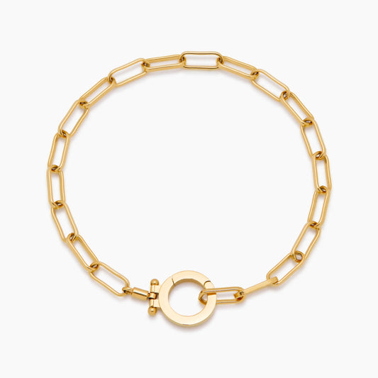 Essential Paperclip Chain Bracelet
